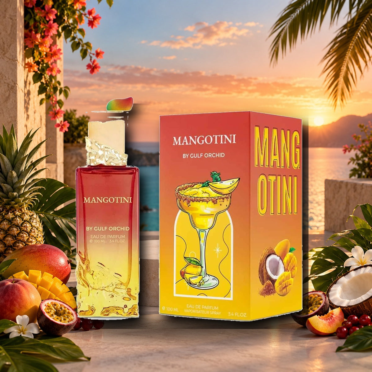 GULF ORCHID - MANGOTINI - ambientazione fruttata tropicale