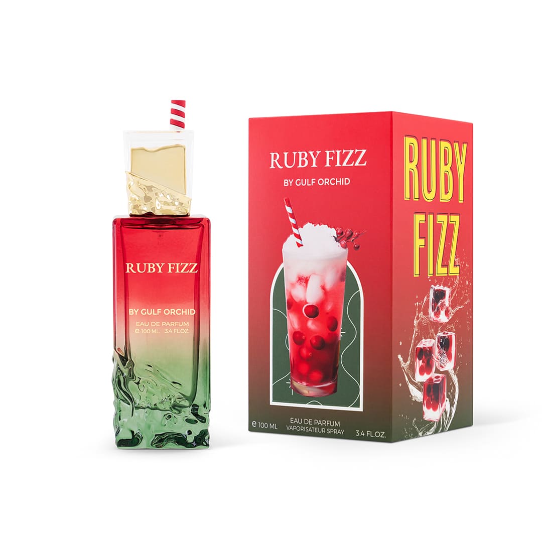 Gulf Orchid Ruby Fizz, flacone con confezione