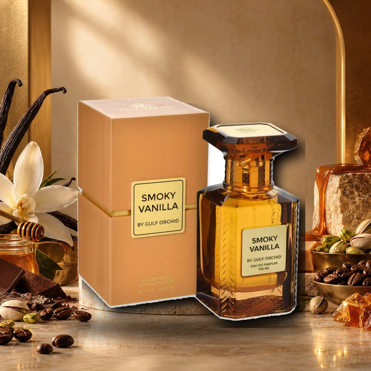 GULF ORCHID - SMOKY VANILLA - ambientazione calda gourmand