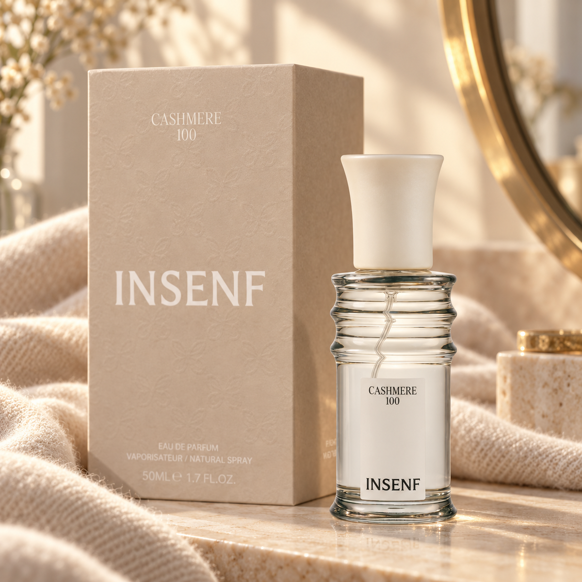 INSENF - CASHMERE 100 — foto ambientata emozionale del prodotto