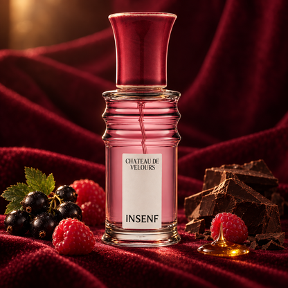 Insenf Château de Velours tra velluto bordeaux, frutti scuri e cioccolato
