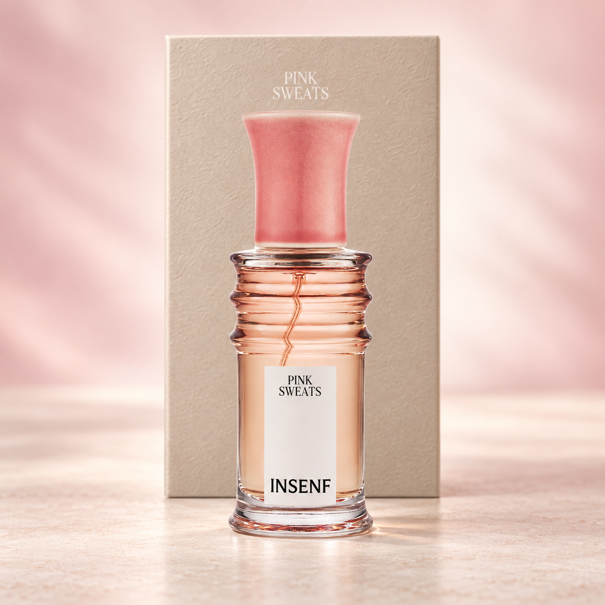 INSENF Pink Sweats – flacone centrale frontale HD