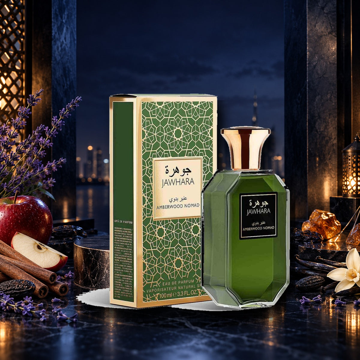 JAWHARA - AMBERWOOD NOMAD - ambientazione notturna speziata