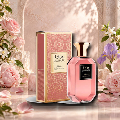 JAWHARA - SULTAN ROSE - ambientazione floreale elegante