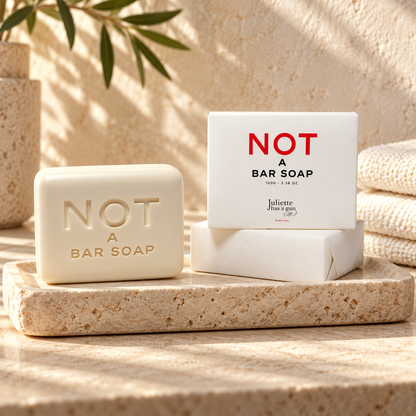 Not a Bar Soap di Juliette Has a Gun — ambientazione illustrativa creata con IA