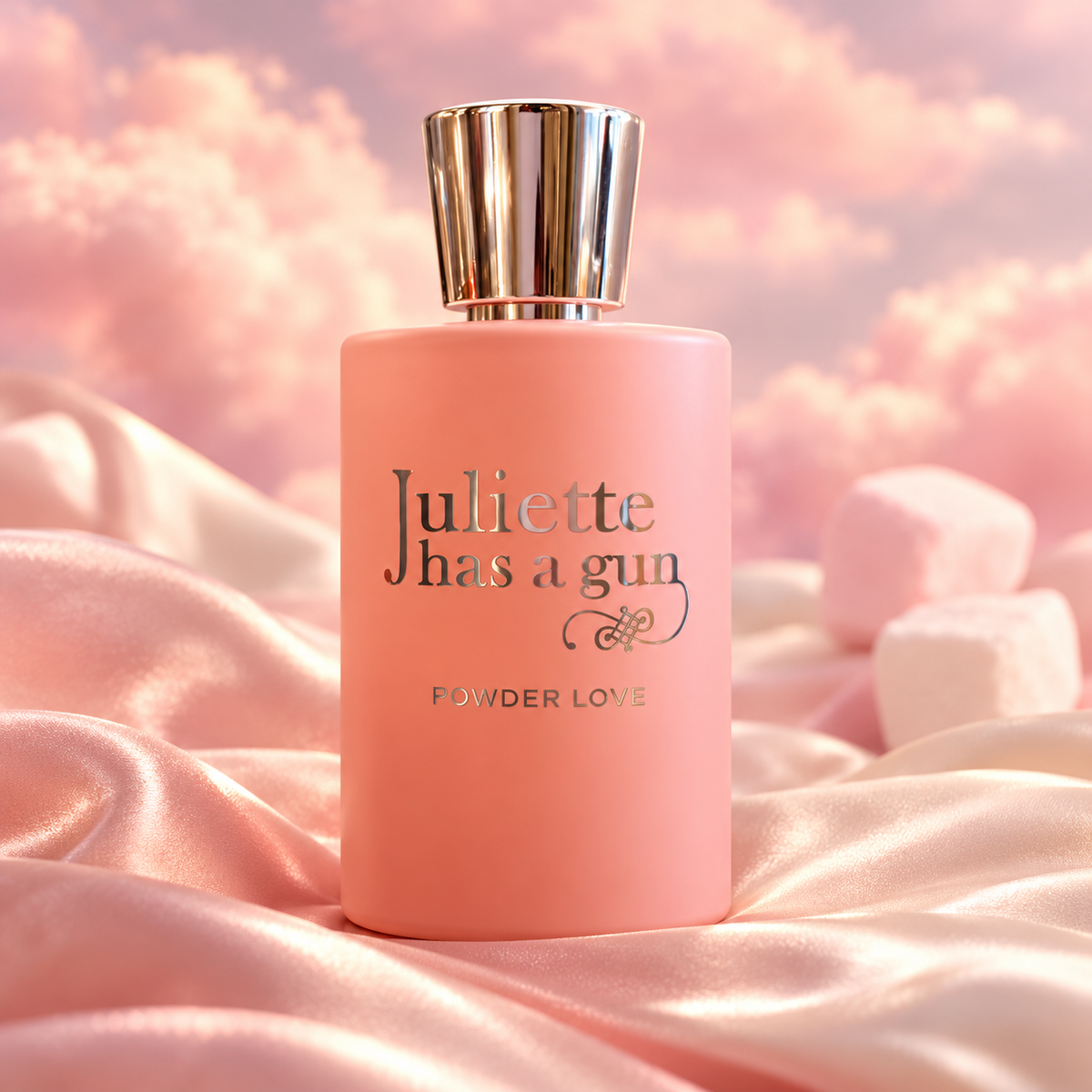 Powder Love di Juliette Has a Gun — ambientazione illustrativa creata con IA