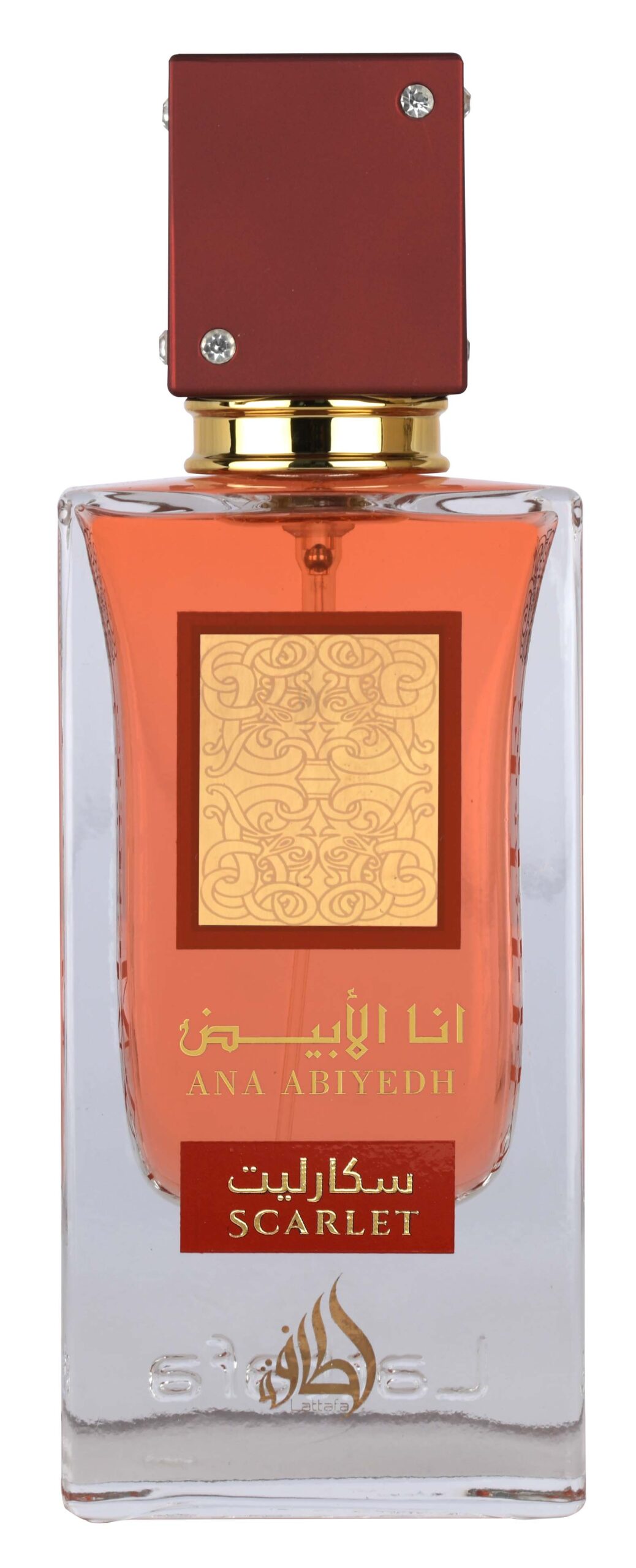 Lattafa Ana Abiyedh Scarlet 60 ml – flacone frontale ufficiale