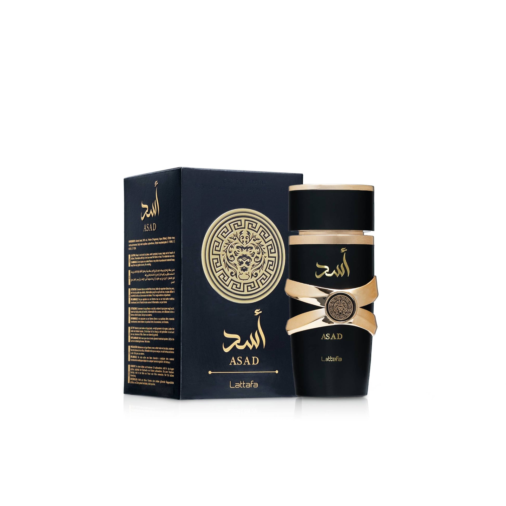 Lattafa Asad 100 ml – flacone e confezione ufficiali
