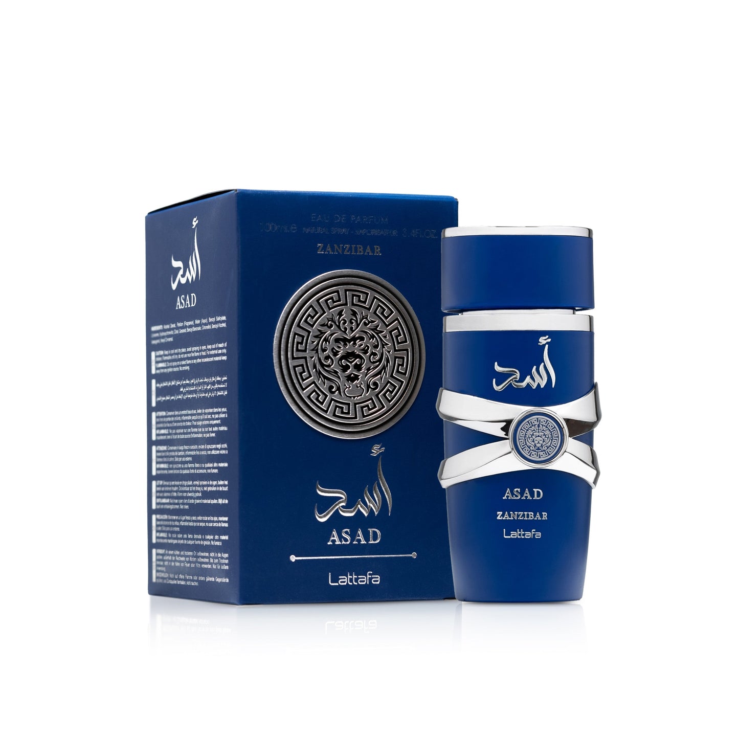 Lattafa Asad Zanzibar 100 ml – flacone e confezione ufficiali