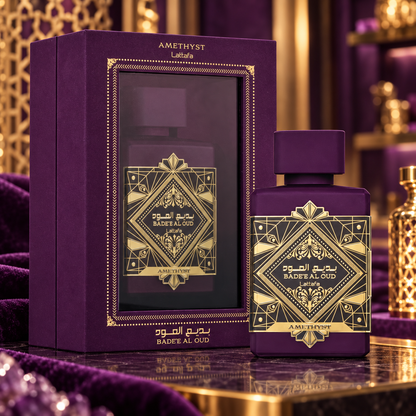 LATTAFA - BADE'E AL OUD AMETHYST — foto ambientata emozionale del prodotto