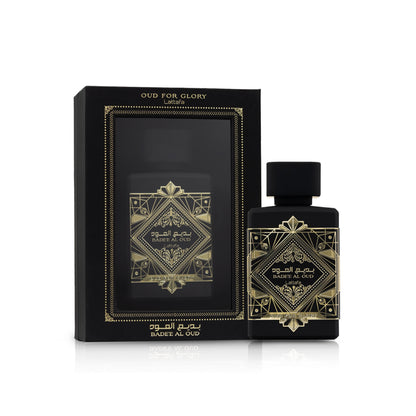 Lattafa Bade'e Al Oud For Glory 100 ml – flacone e confezione ufficiali