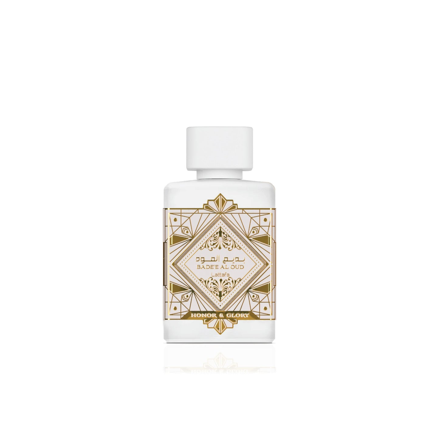 Lattafa Bade'e Al Oud Honor & Glory 100 ml – flacone bianco ufficiale