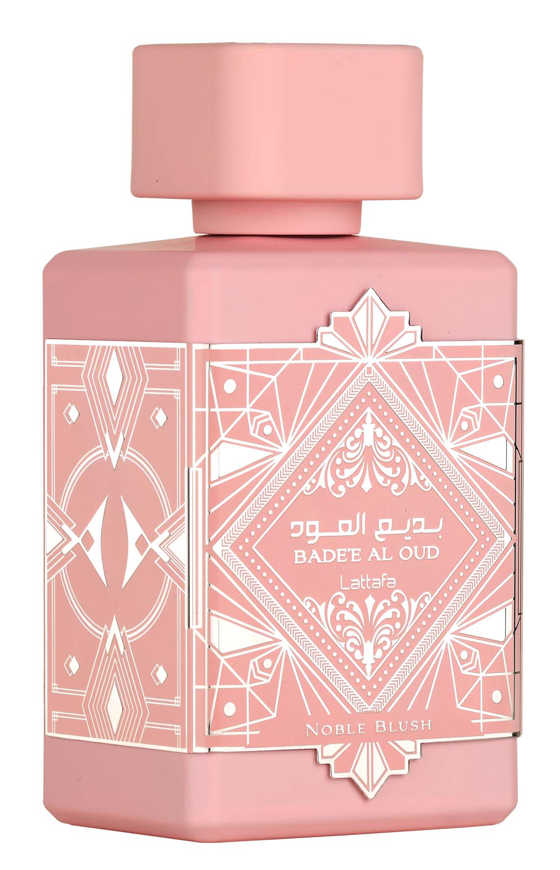 Lattafa Bade'e Al Oud Noble Blush 100 ml – flacone rosa ufficiale
