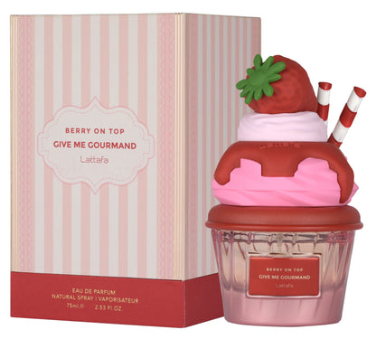 Lattafa Berry On Top 75 ml – flacone e confezione ufficiali