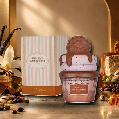 LATTAFA - COOKIE CRAVE - ambientazione calda gourmand
