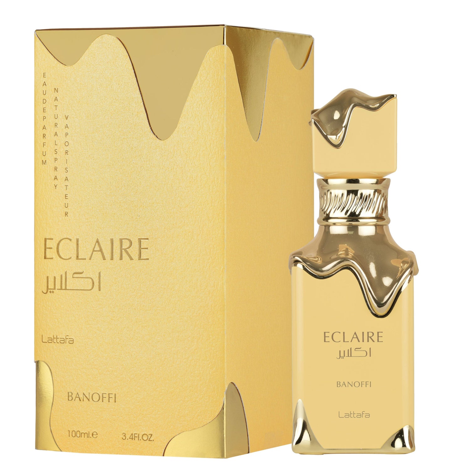 Lattafa Eclaire Banoffi 100 ml – flacone e confezione ufficiali