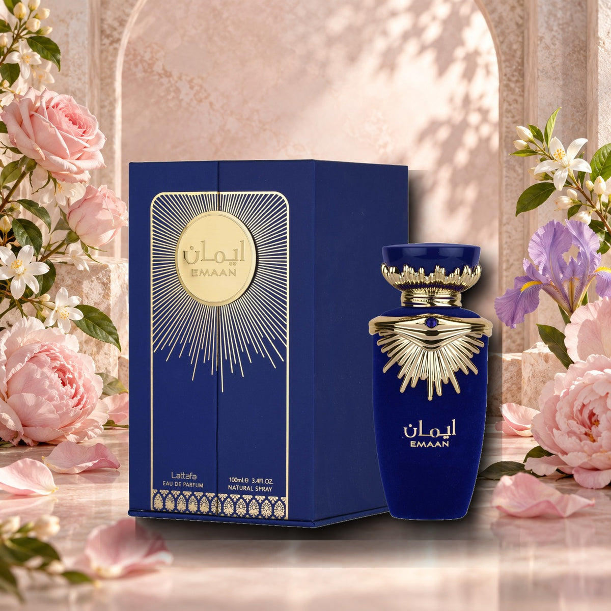 LATTAFA - EMAAN - ambientazione floreale elegante