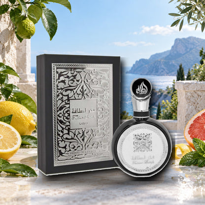 LATTAFA - FAKHAR BLACK - ambientazione fresca e luminosa