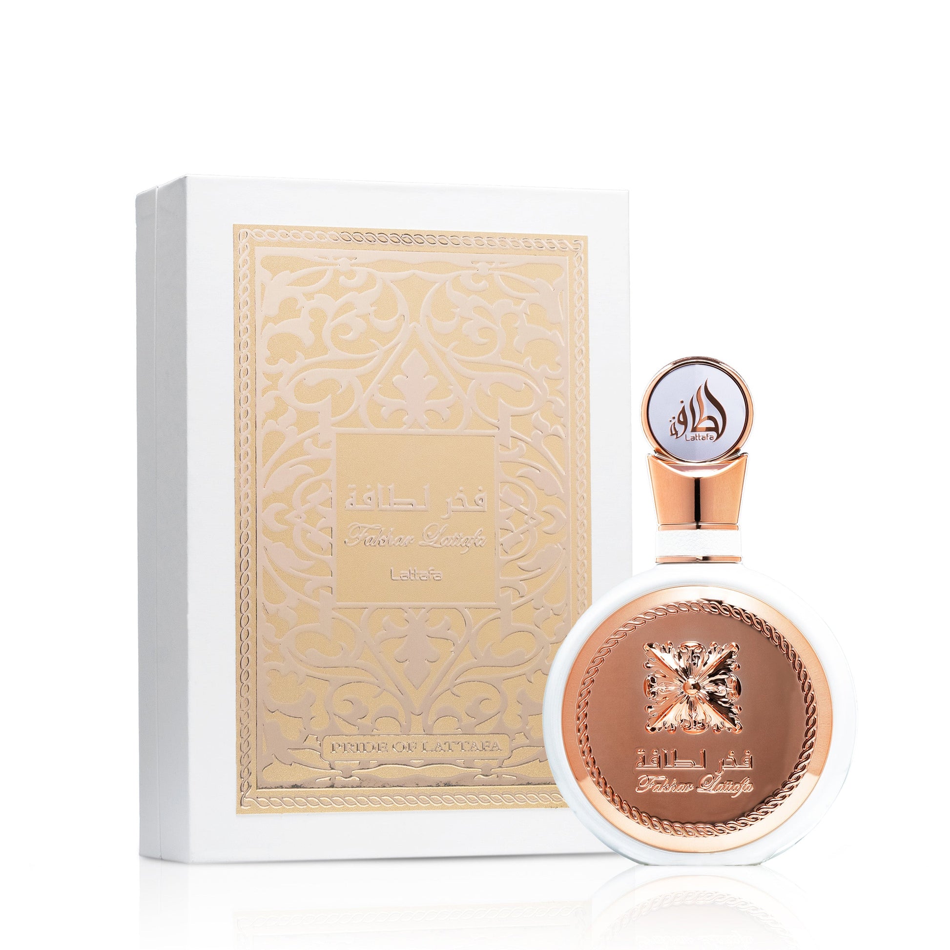 Lattafa Fakhar Rose 100 ml – flacone e confezione ufficiali