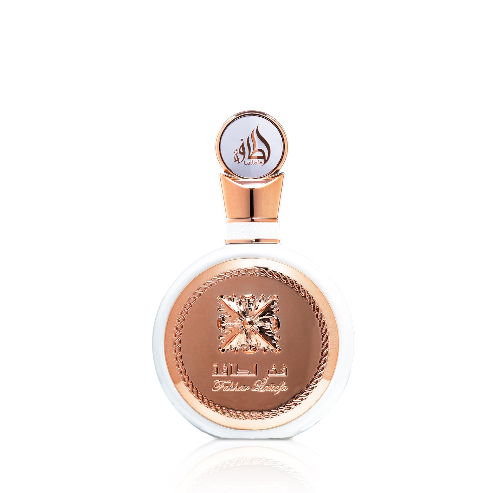 Lattafa Fakhar Rose 100 ml – flacone rosa frontale ufficiale