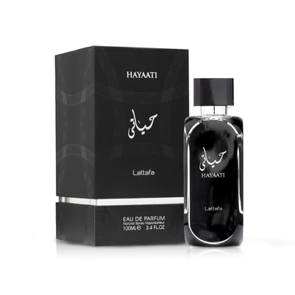 Lattafa Hayaati 100 ml – flacone e confezione ufficiali