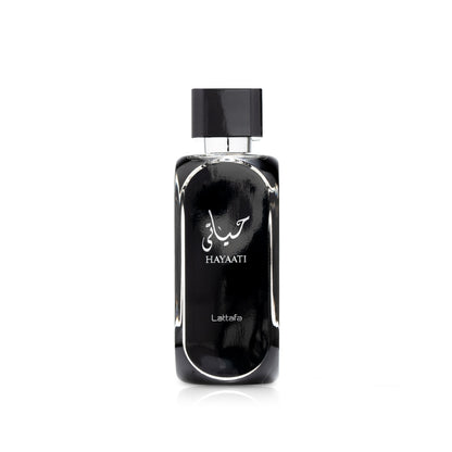 Lattafa Hayaati 100 ml – flacone nero frontale ufficiale