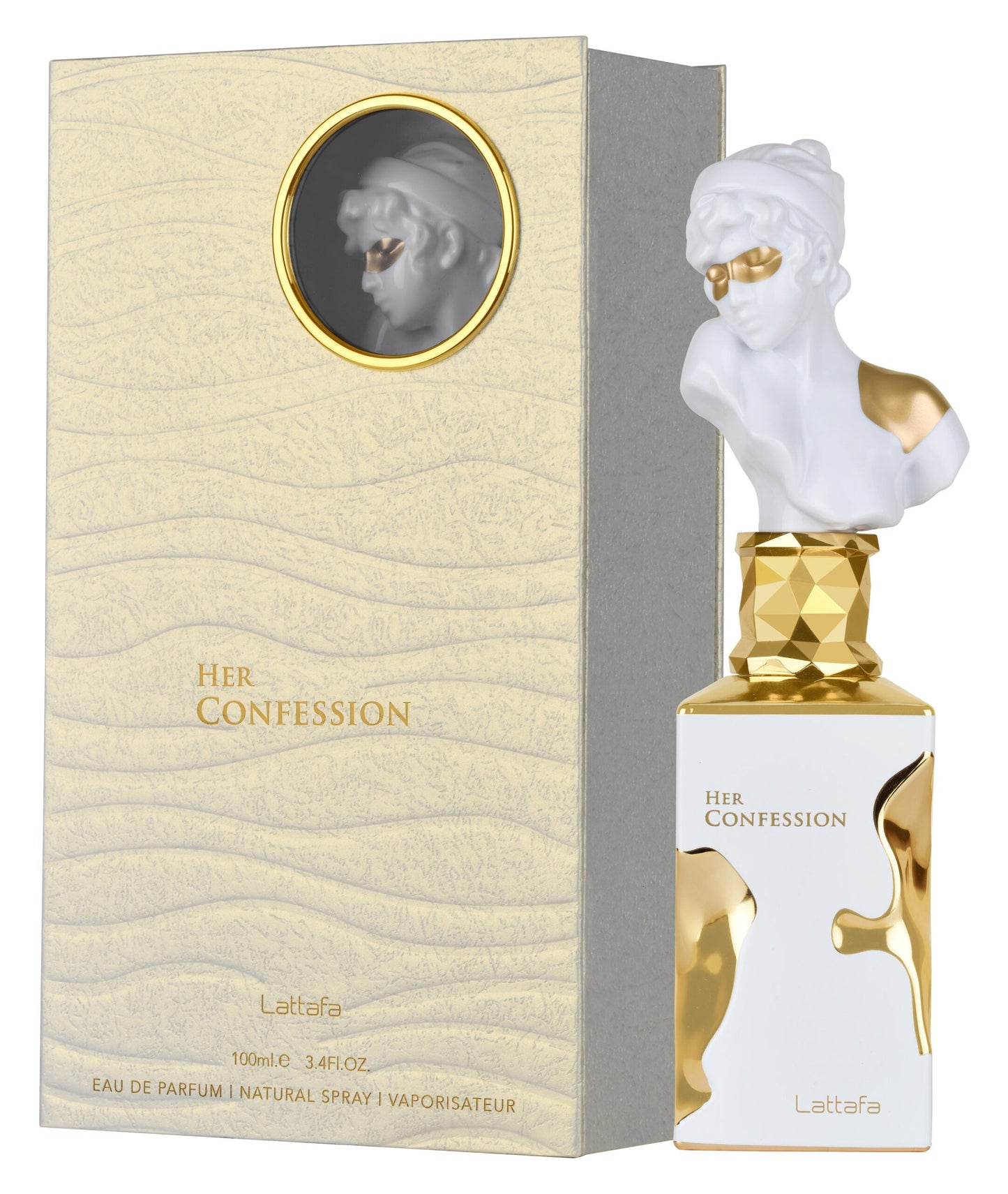 Lattafa Her Confession 100 ml – flacone e confezione ufficiali