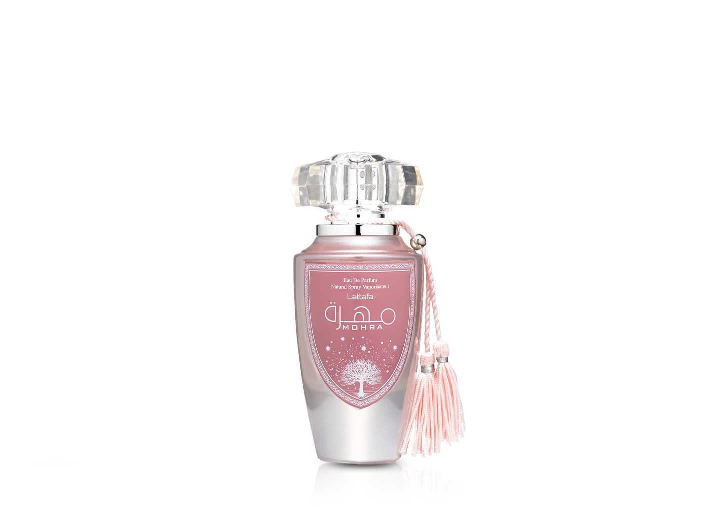 Lattafa Mohra Silky Rose 100 ml – flacone rosa frontale ufficiale
