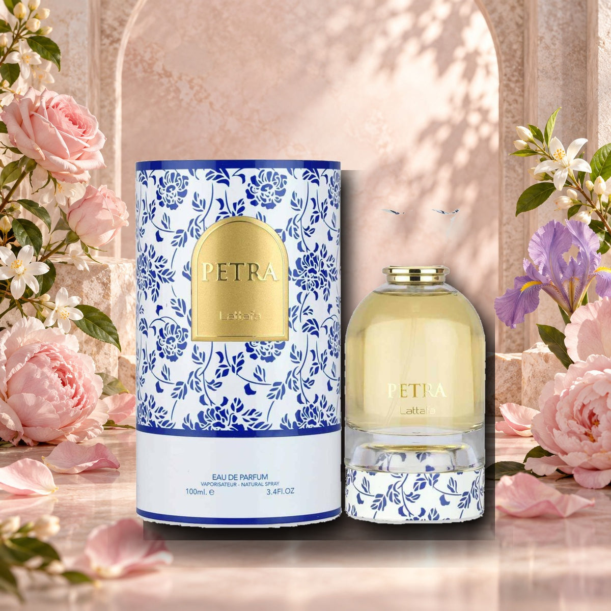 LATTAFA - PETRA - ambientazione floreale elegante