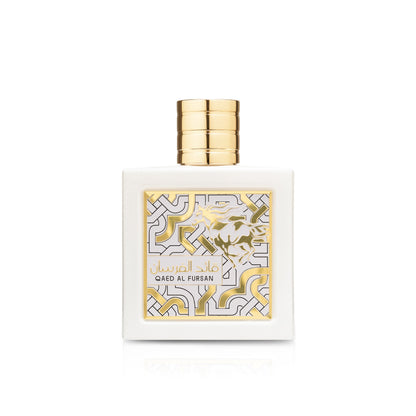 Lattafa Qaed Al Fursan Unlimited 90 ml – flacone bianco frontale ufficiale