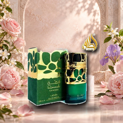 LATTAFA - QIMMAH FOR WOMEN - ambientazione floreale elegante