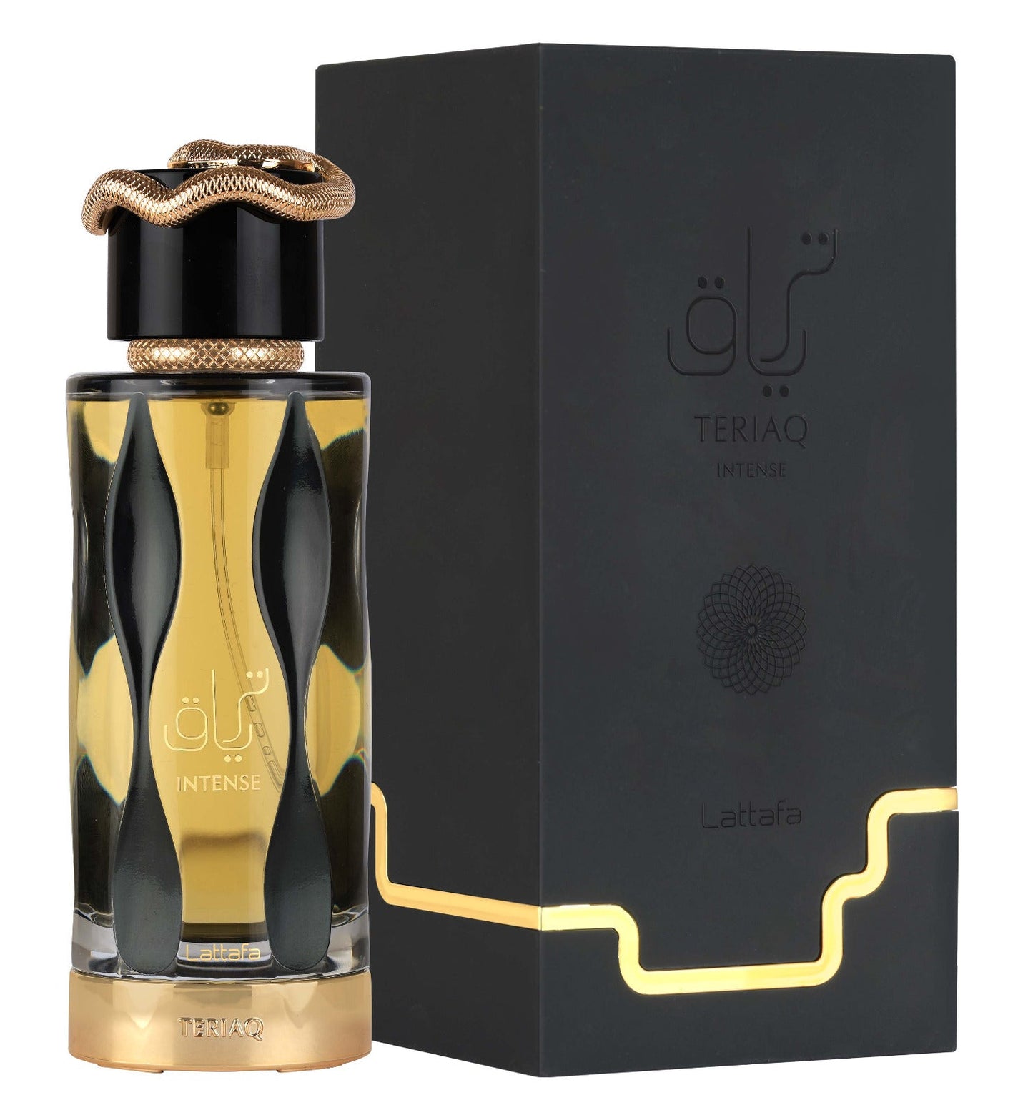 Lattafa Teriaq Intense 100 ml – flacone e confezione ufficiali
