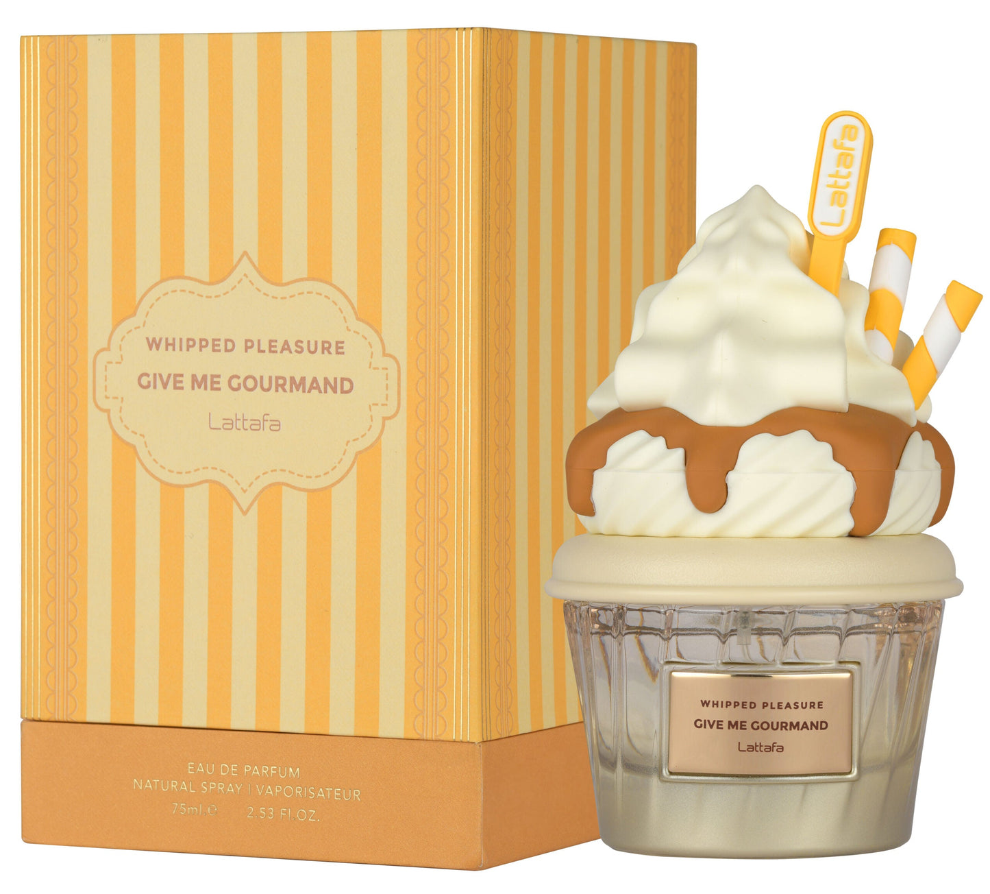 Lattafa Whipped Pleasure 75 ml – flacone e confezione ufficiali