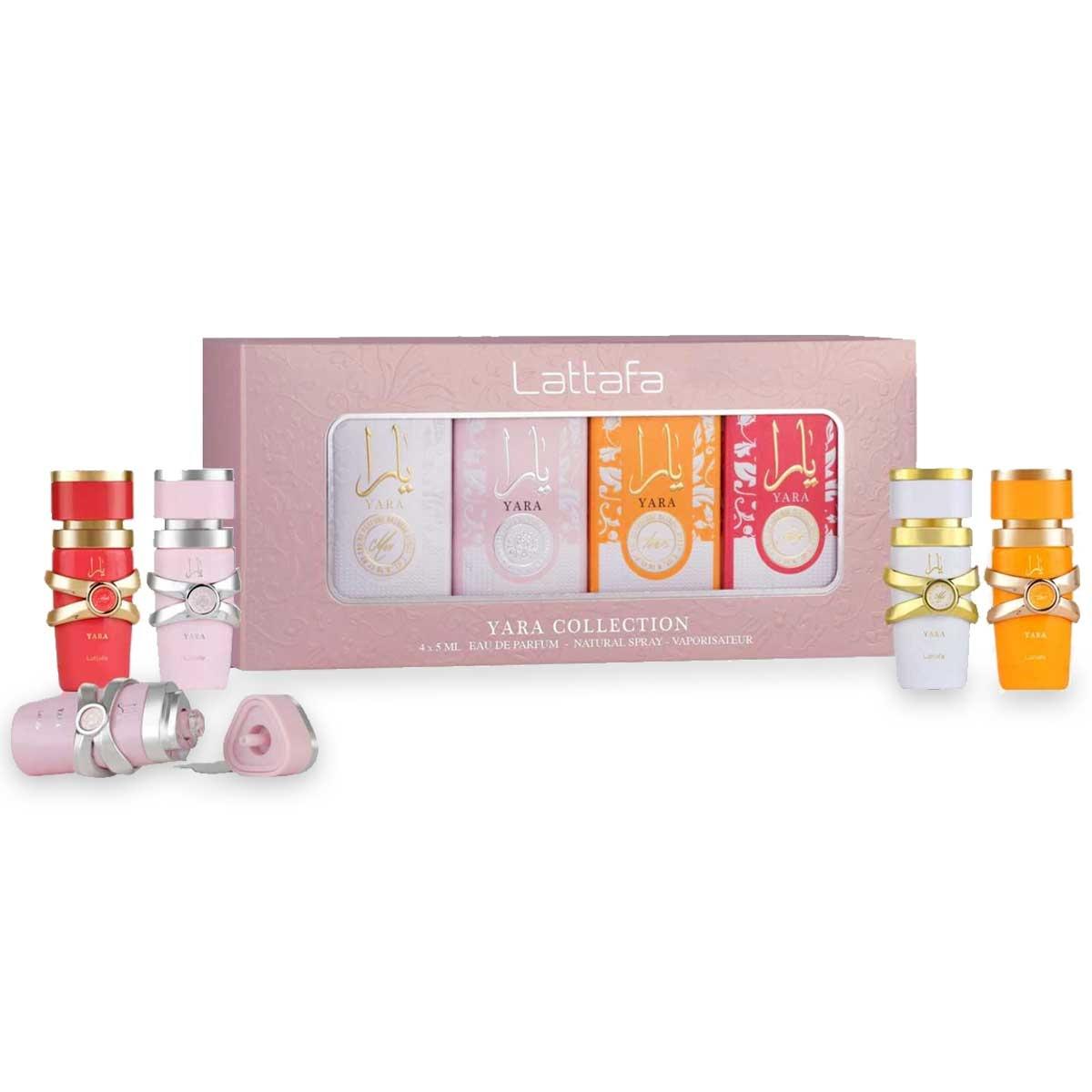 Lattafa Yara My Collection: cofanetto originale con quattro miniature da 5 ml