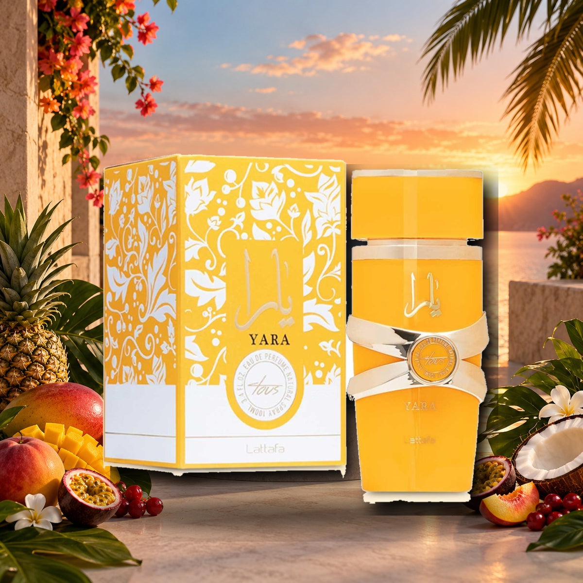 LATTAFA - YARA TOUS - ambientazione fruttata tropicale