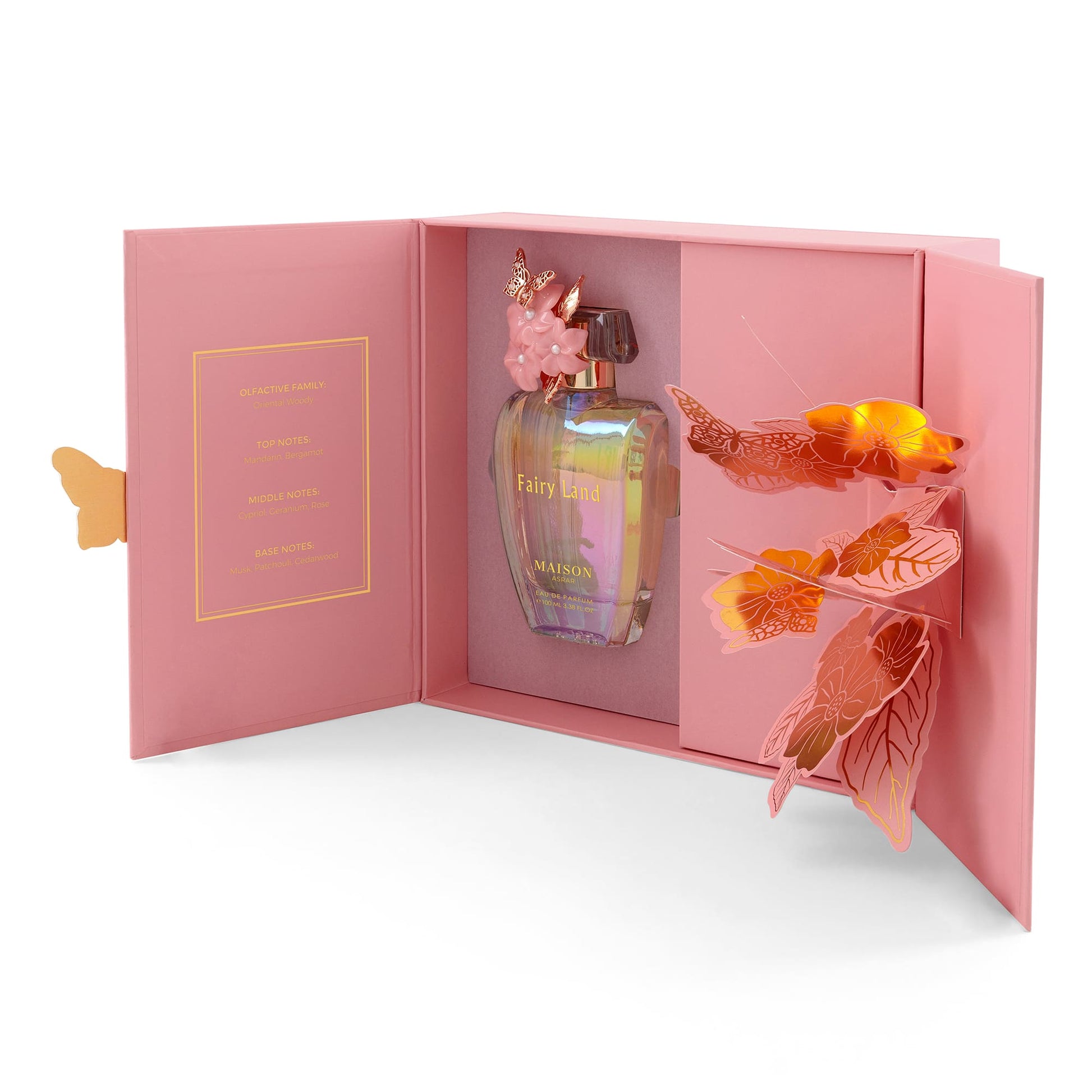Maison Asrar Fairyland Eau de Parfum 100 ml – flacone nella confezione aperta