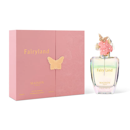 Maison Asrar Fairyland Eau de Parfum 100 ml – flacone e confezione rosa