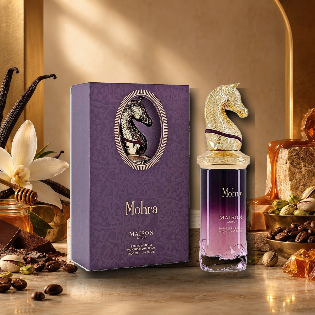 MAISON ASRAR - MOHRA - ambientazione calda gourmand