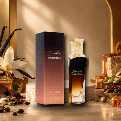 MAISON ASRAR - VANILLA SEDUCTION - ambientazione calda gourmand