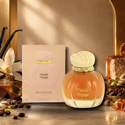 MAISON ASRAR - VANILLA VOYAGE - ambientazione calda gourmand