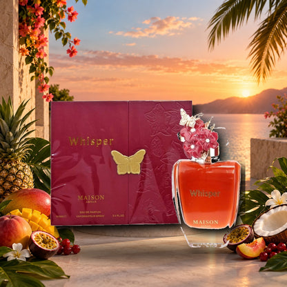 MAISON ASRAR - WHISPER - ambientazione fruttata tropicale