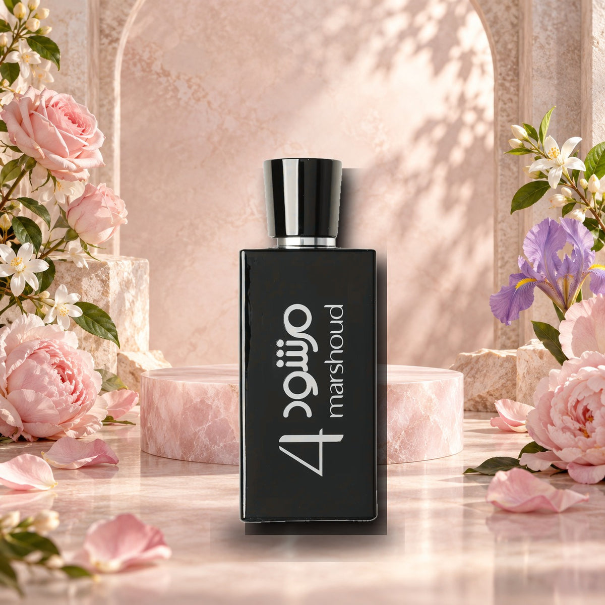 MARSHOUD - 4 BLACK - ambientazione floreale elegante