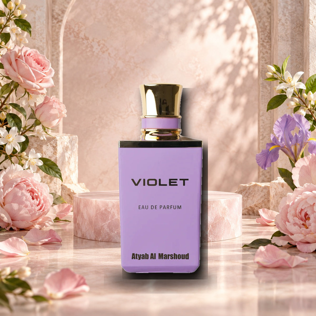 MARSHOUD - VIOLET - ambientazione floreale elegante