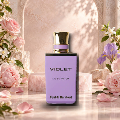 MARSHOUD - VIOLET - ambientazione floreale elegante