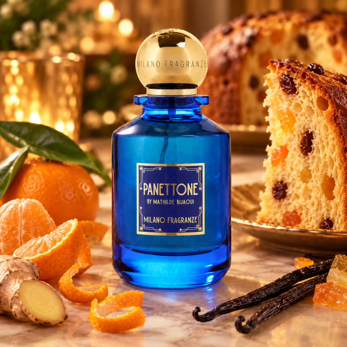 MILANO FRAGRANZE - PANETTONE – fotografia ambientata coerente con le note olfattive