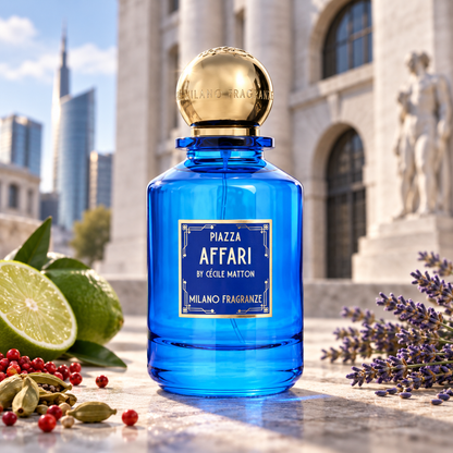 Milano Fragranze Piazza Affari tra agrumi, lavanda e architettura milanese