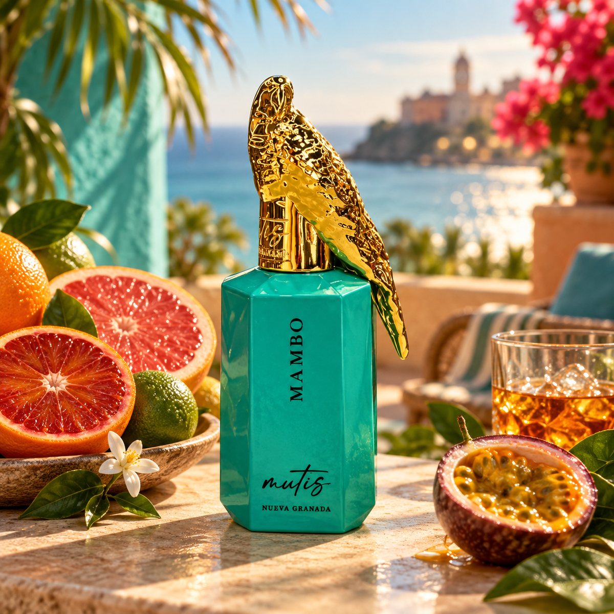 Mutis Nueva Granada Mambo tra agrumi e frutto della passione