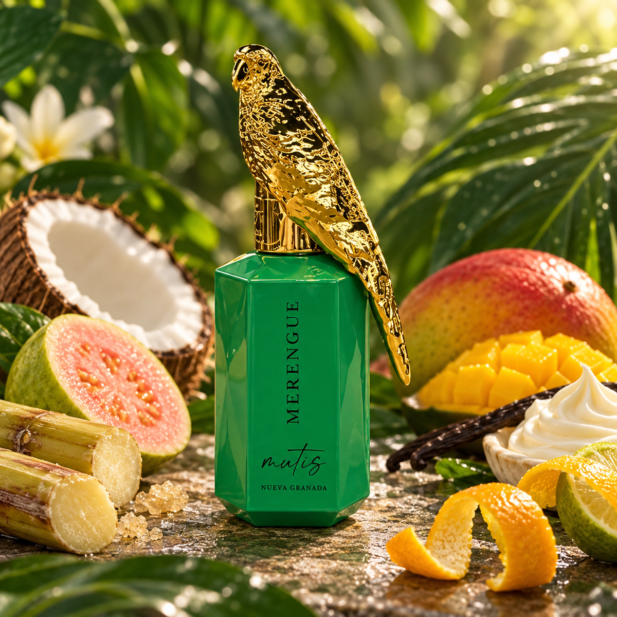 Mutis Nueva Granada Merengue tra cocco, guava e agrumi