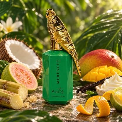 Mutis Nueva Granada Merengue tra cocco, guava e agrumi