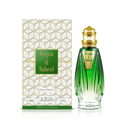 NABEEL Acqua di Nabeel Eau de Parfum 100 ml – flacone e confezione
